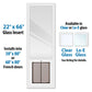 PlexiDor Glass Series Pet Doors - French Door Inserts-Pet's Choice Supply