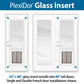 PlexiDor Glass Series Pet Doors - French Door Inserts-Pet's Choice Supply