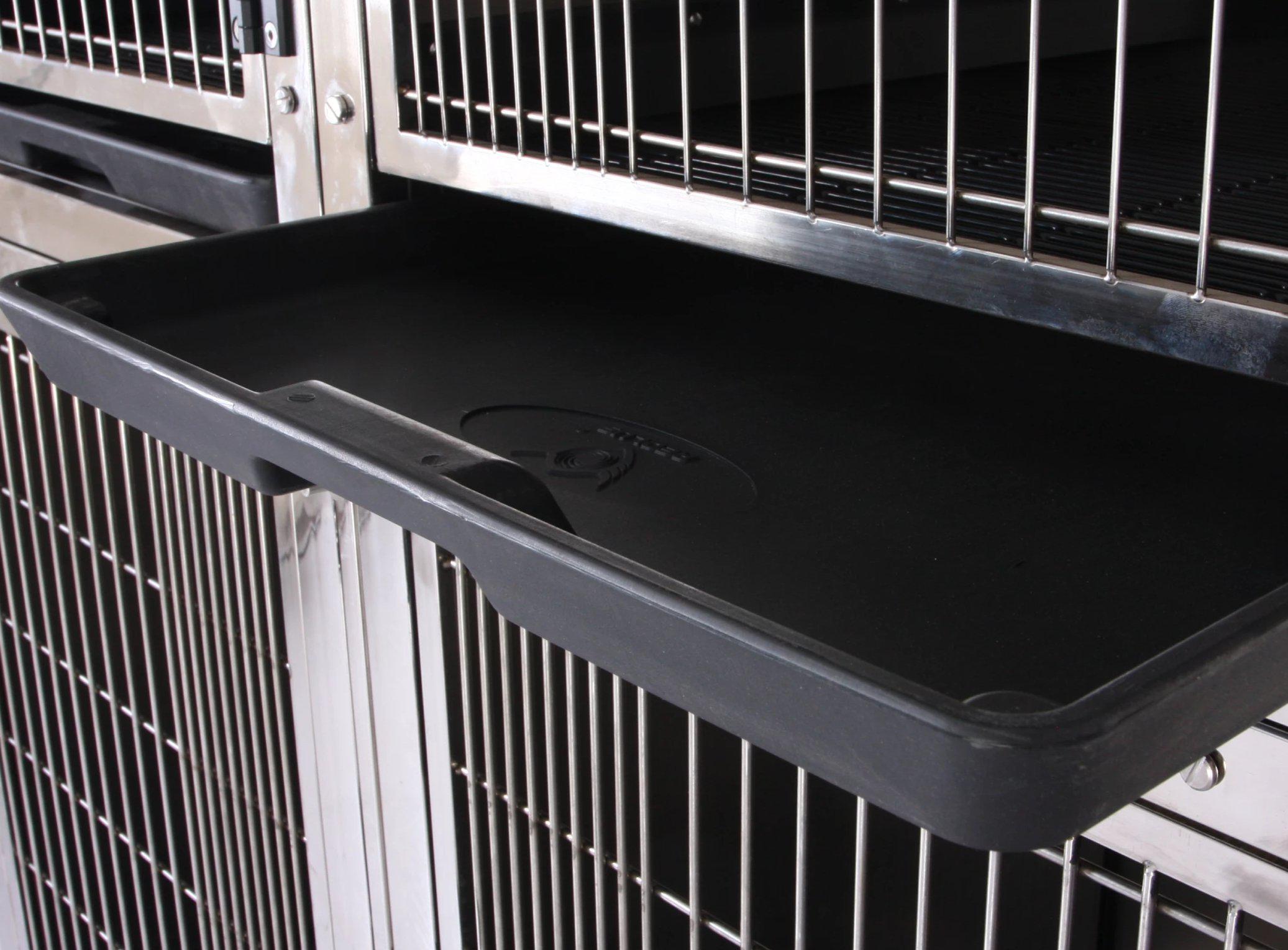 Aeolus Stainless Steel Cage Bank (KA-505-201)-Cage Banks-Pet's Choice Supply