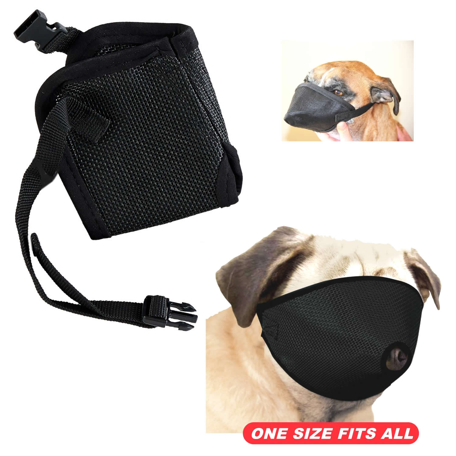 Short nose hot sale dog muzzle