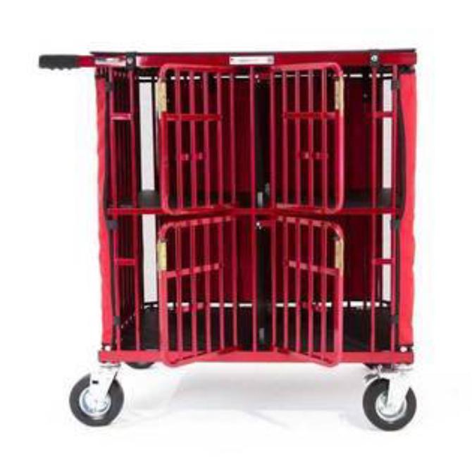 Best in Show 4 Berth Trolley Extra Long-Trolley-Pet's Choice Supply