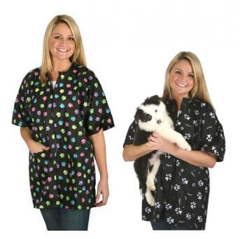 ZZStylist Wear Jacket, Blue Paws, XL-Sale-Pet's Choice Supply