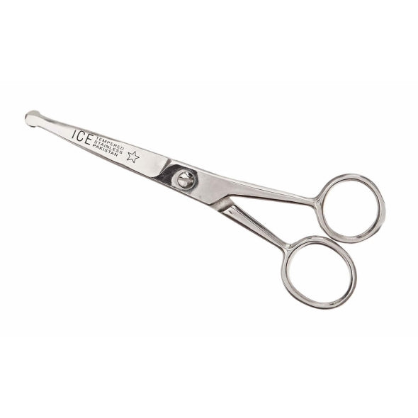 Tamsco 5.5" Straight Safety Tip Scissor w/Finger Rest-Pet's Choice Supply