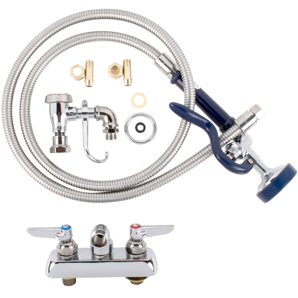 T&S 4" Wall Mount Pet Grooming Faucet-Pet's Choice Supply