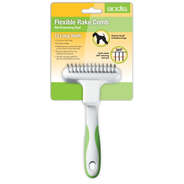 Andis Flexible Rake Comb-Pet's Choice Supply