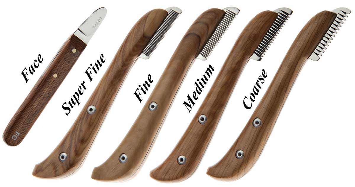 AAronco Stripping Knife Singles (Several Style Choices)-Pet's Choice Supply