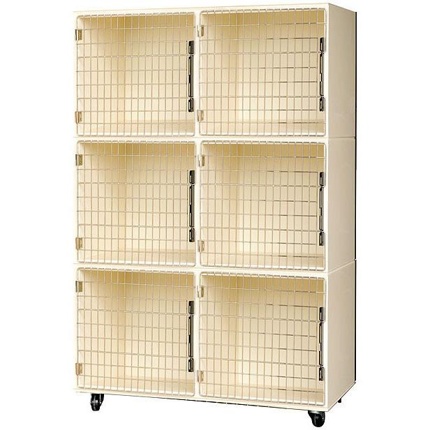 Professional Veterinary & Grooming Cage Banks - 6 Units-Cage Banks-Pet's Choice Supply
