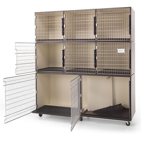Professional Veterinary & Grooming Cage Banks - 9 Units-Cage Banks-Pet's Choice Supply