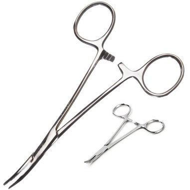 Cherokee 5.5" Curved Lockable Stainless Hemostat-Sale-Pet's Choice Supply