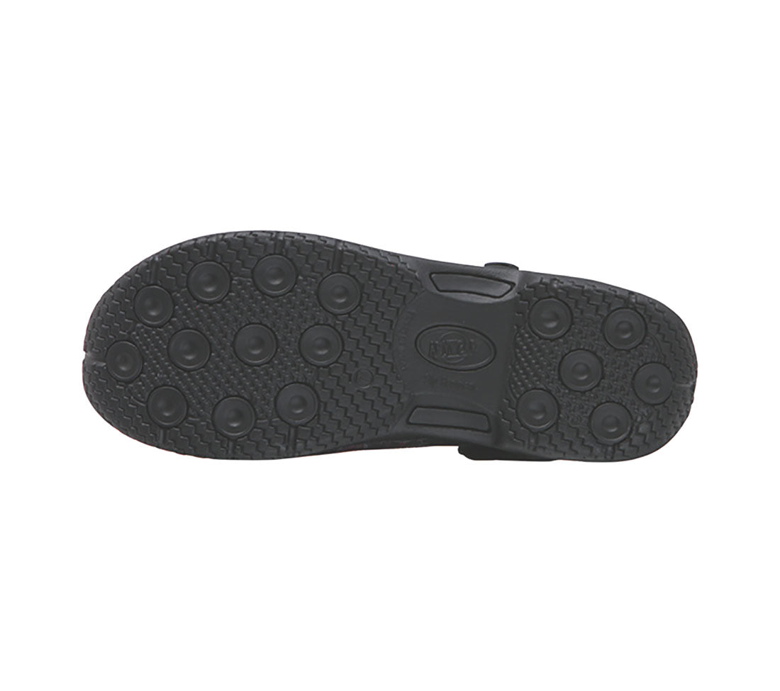 Anywear Zone Injected Clogs, Black, Size 5-Pet's Choice Supply