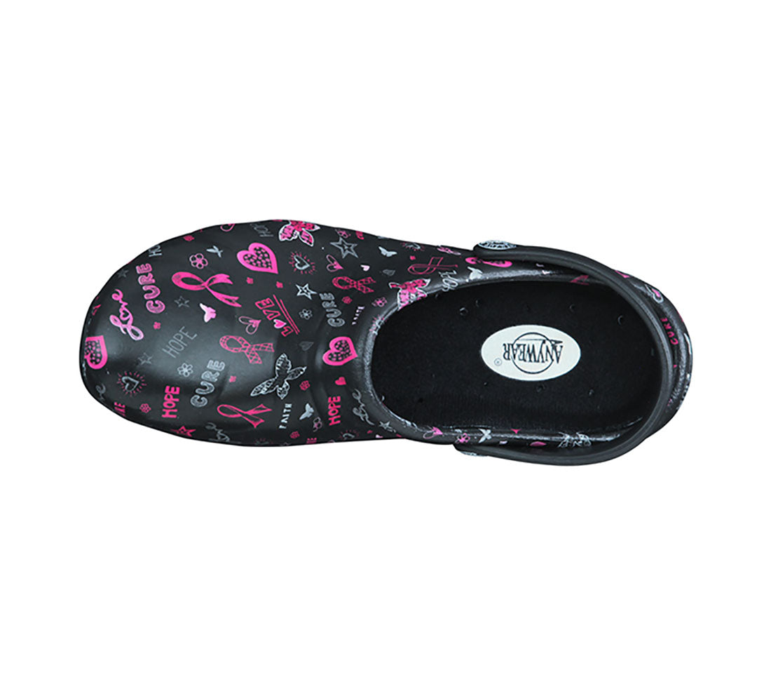 Anywear Zone Injected Clogs, Heart, Size 7-Pet's Choice Supply