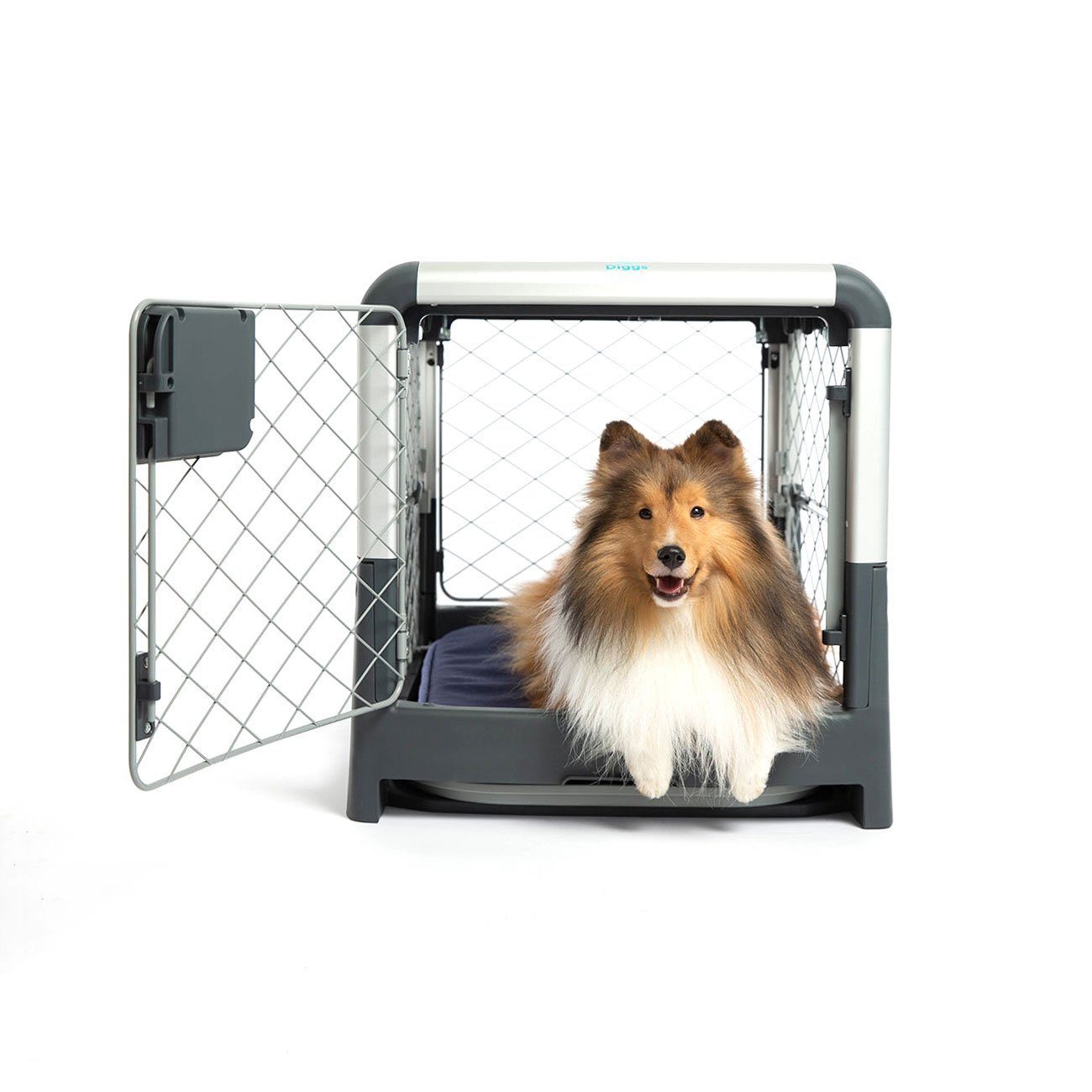 Diggs Revol Collapsible Dog Crate-Pet Crates-Pet's Choice Supply