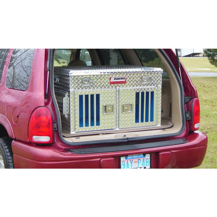 Owens Aluminum Double Dog Box (Standard)-Dog Box-Pet's Choice Supply