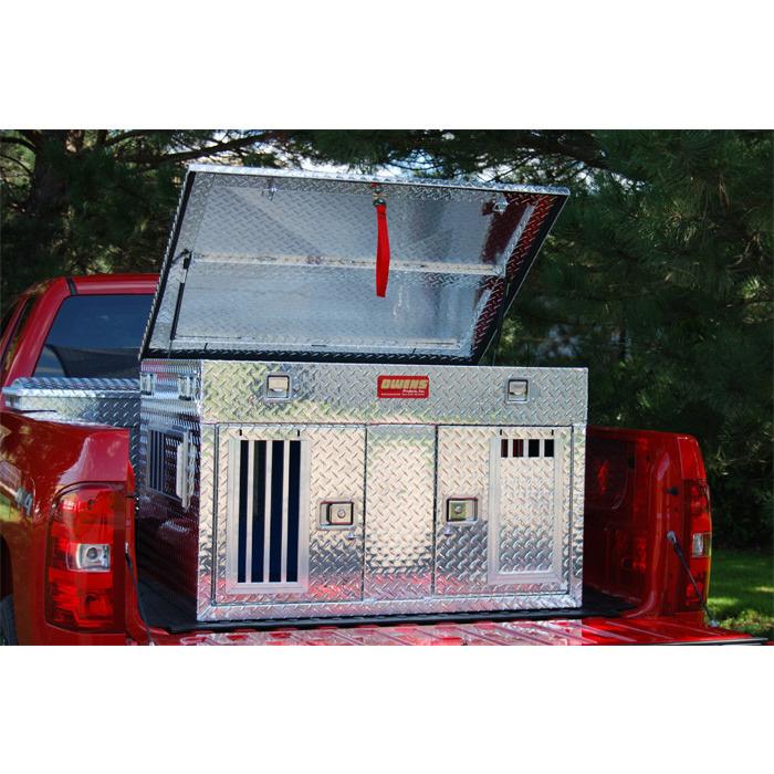 Owens Aluminum Double Dog Box (Standard)-Dog Box-Pet's Choice Supply