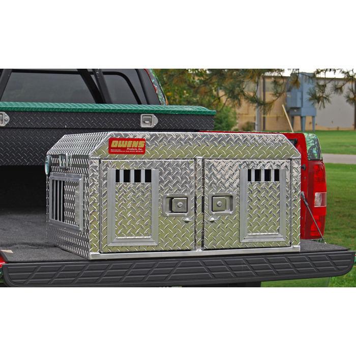 Owens Aluminum Double Dog Box (Standard)-Dog Box-Pet's Choice Supply
