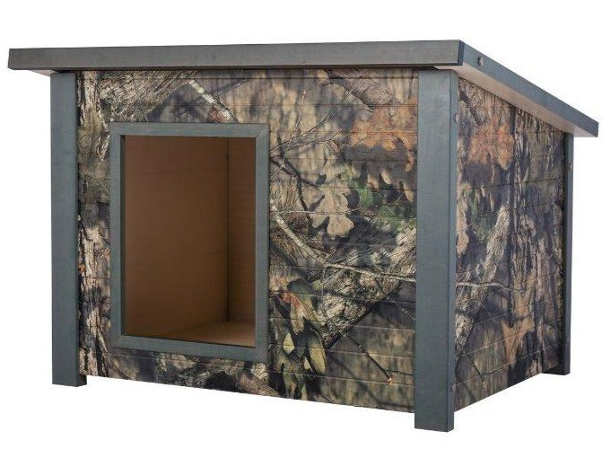 New Age Pet Mossy Oak Rustic Lodge Dog House