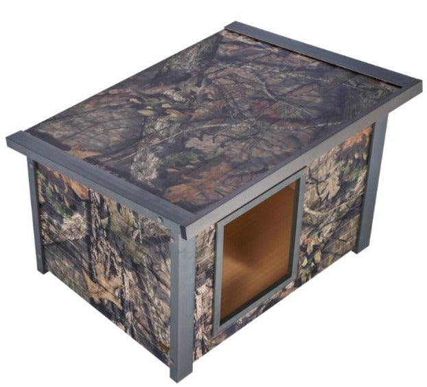 New Age Pet Mossy Oak Rustic Lodge Dog House