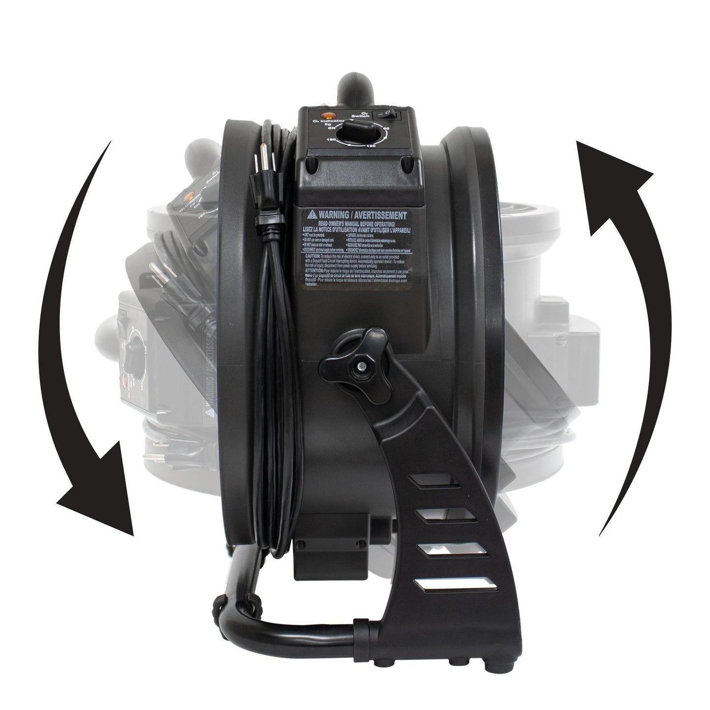 XPOWER Axial Air Mover with Ozone Generator Series-Dryers-Pet's Choice Supply