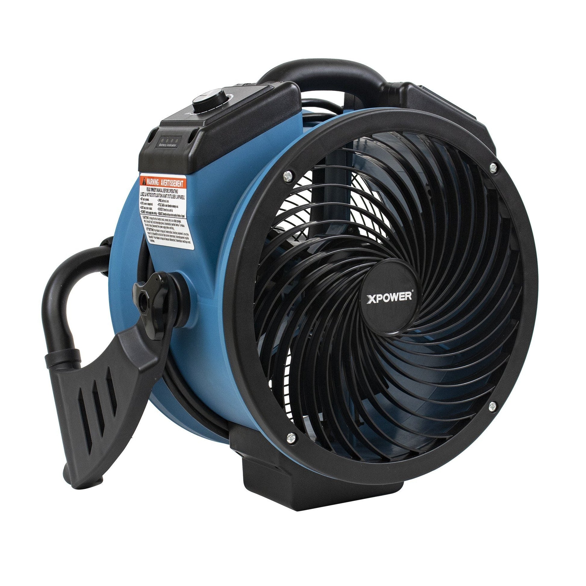 XPOWER FC-150B Brushless DC Motor Rechargeable Whole Room Air Circulator-Dryers-Pet's Choice Supply