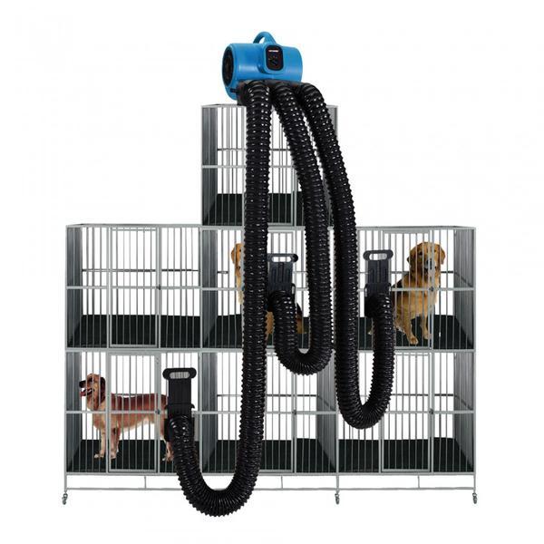 XPOWER X-800TF+MDK Multi Cage Dryer Hose Kit w/ Timer & Filters-Dryers-Pet's Choice Supply