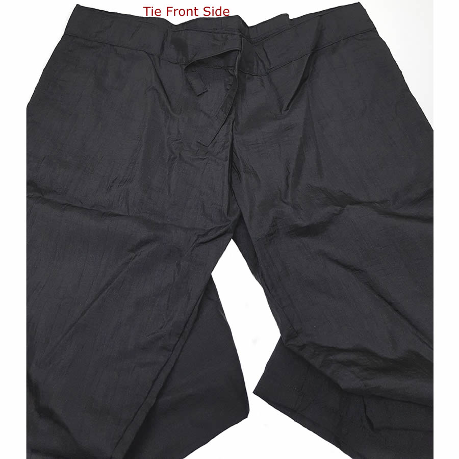 EZCare Salon Low Cut Capri Pants, Black-Pet's Choice Supply