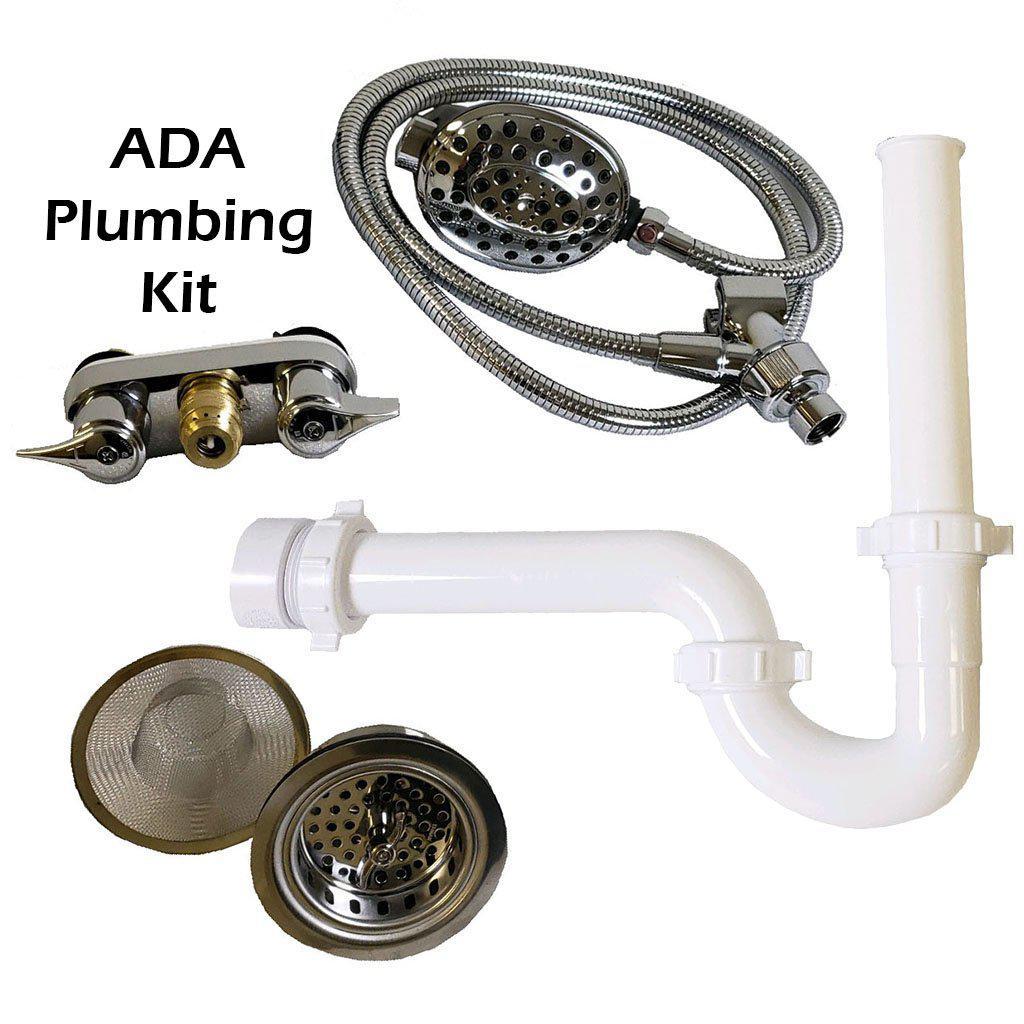 Groomer's Best Tub Plumbing, Faucet, and Sprayer Kit-Grooming Tub Parts-Pet's Choice Supply