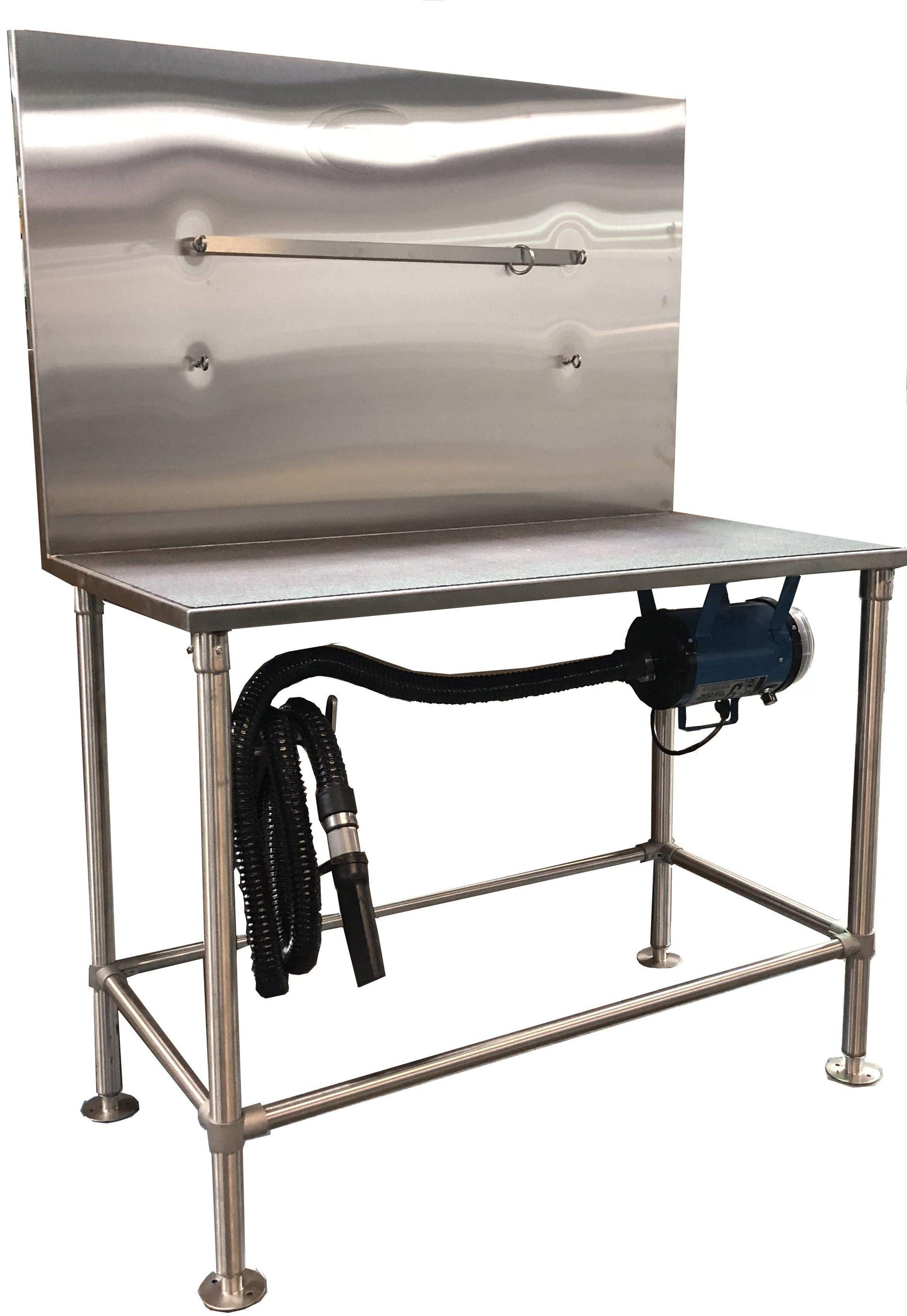 Stainless Steel Drying Table with optional integrated K-9 II Dog Grooming Dryer-Grooming Tables-Pet's Choice Supply