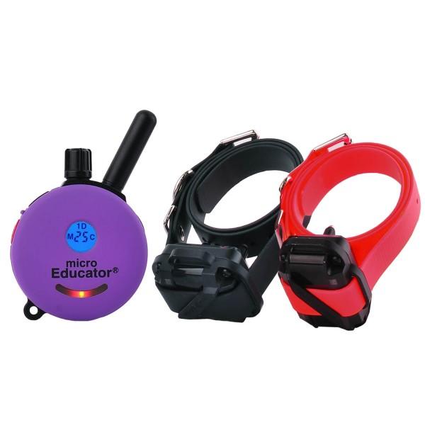 Micro Educator ME-302 1/3 Mile Remote Two Dog Trainer Collar by E-Collar-Dog Training Collars-Pet's Choice Supply