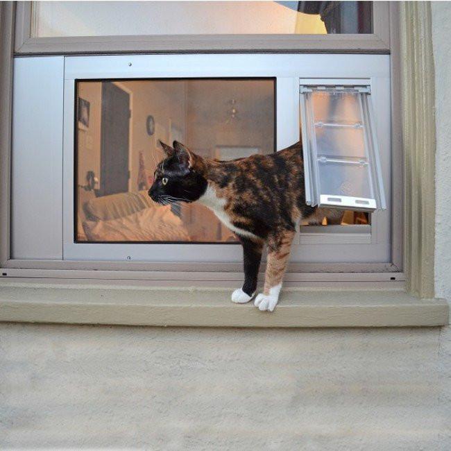Endura Flap® by Patio Pacific - Thermo Sash 3e - Sash Window Cat & Dog Door-Pet & Dog Doors-Pet's Choice Supply