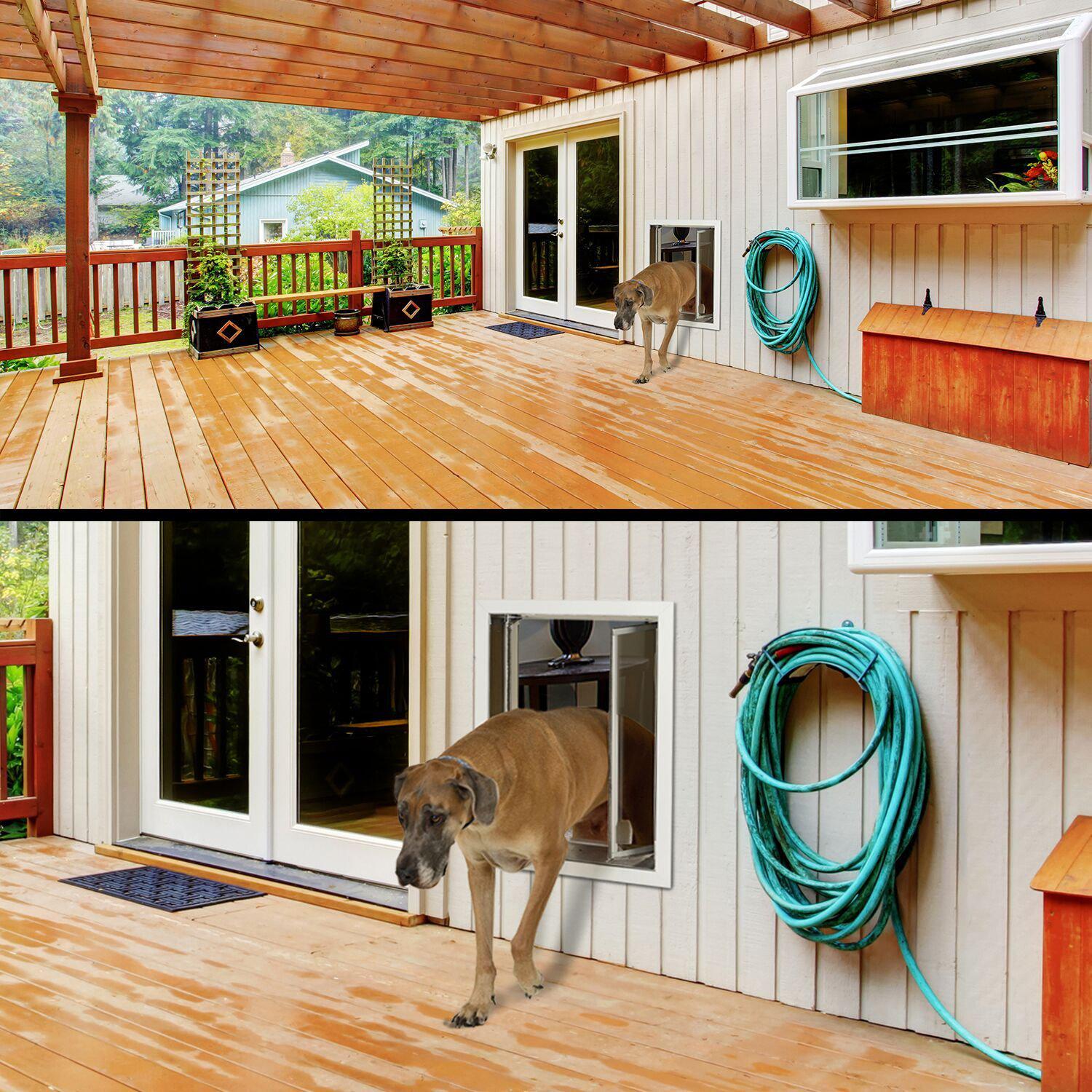 PlexiDor Performance In Wall Mount Cat & Dog Door-Pet & Dog Doors-Pet's Choice Supply