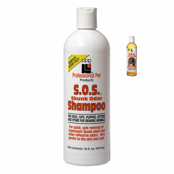 PPP Skunk Odor Shampoo (SOS)-Pet's Choice Supply
