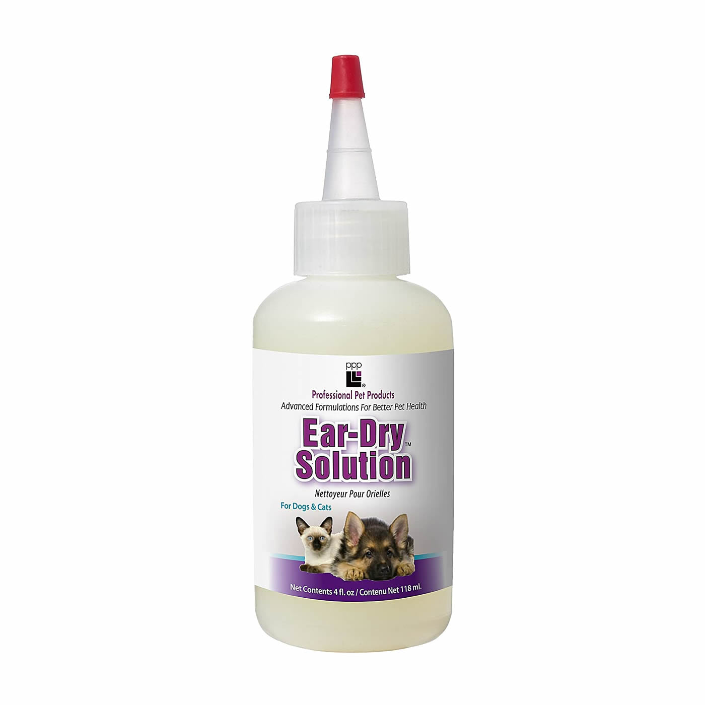 PPP Ear Dry Solution, 4oz-Pet's Choice Supply