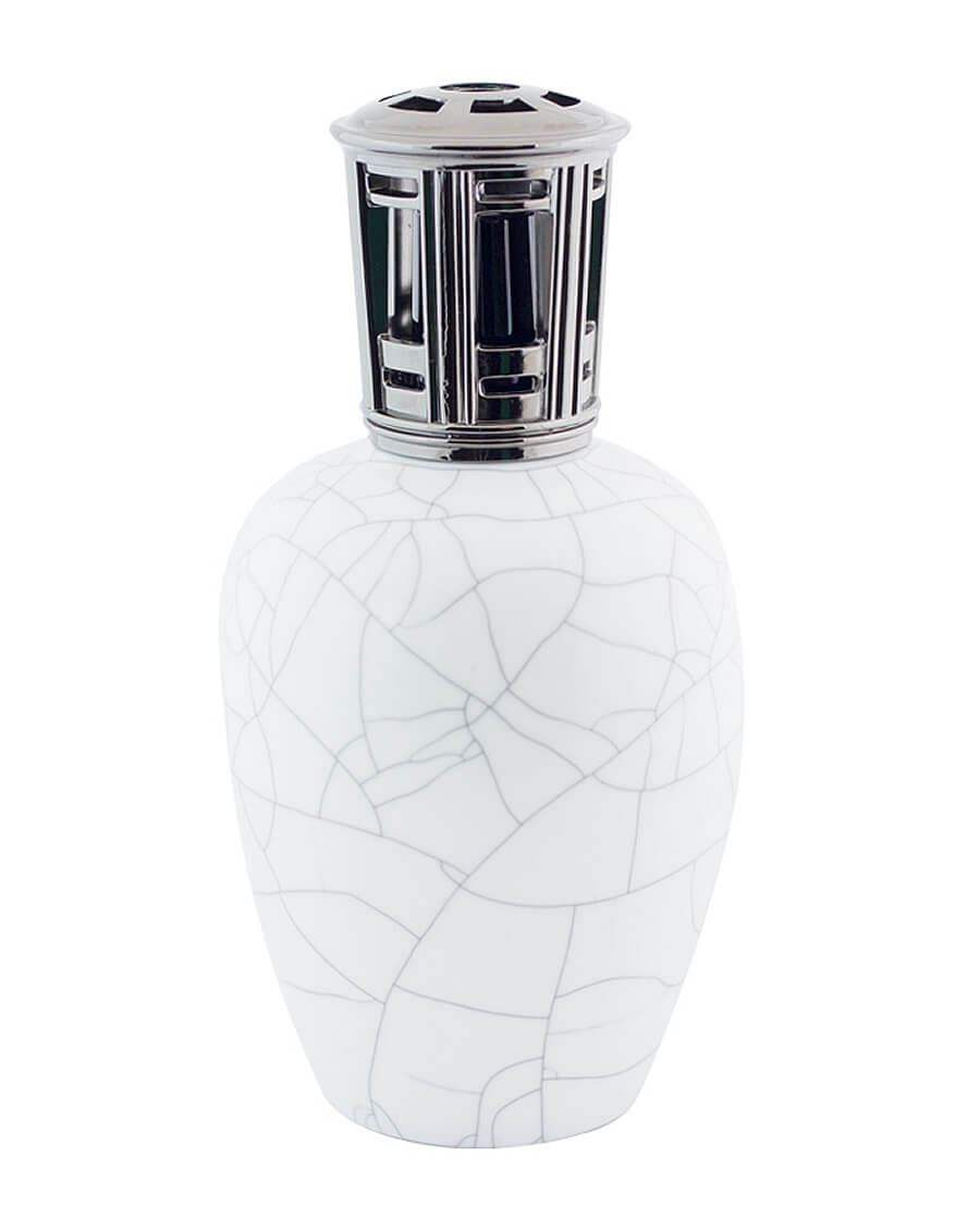 Sophia Redolere Tall Ivory Crackle Fragrance Lamp-Pet's Choice Supply