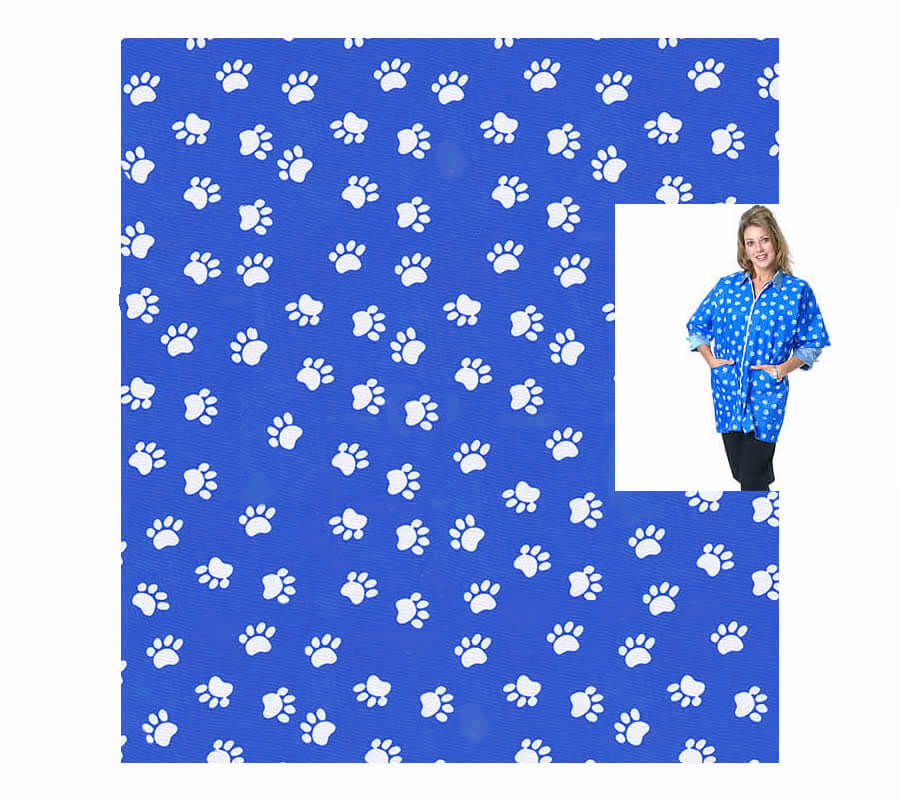 ZZStylist Wear Blue Paws Jacket, Small-SALE-Pet's Choice Supply