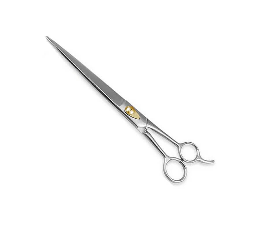 zzTamsco 10.5" Straight Classic Semi-Convex Edge Scissor-Pet's Choice Supply